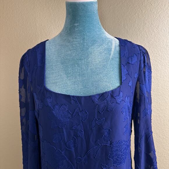 Sugar Lips Women S Dress Dillards peasant lined sleeves - Picture 2 of 14